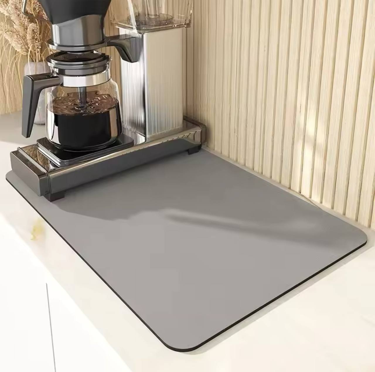 Super Absorbent Anti-Slip Kitchen Drying Mat - Quick Dry Pad