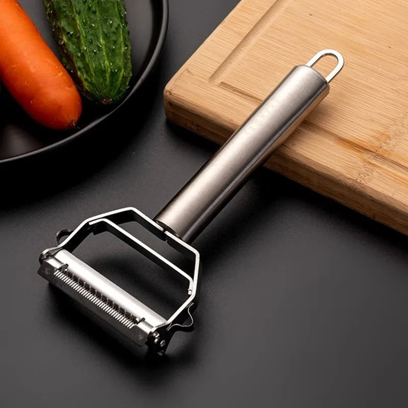 Multifunctional Stainless Steel Vegetable & Fruit Peeler - Durable Design