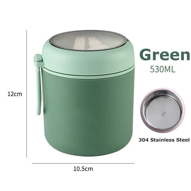 Stainless Steel Food Thermos Jar - Insulated Lunch Container