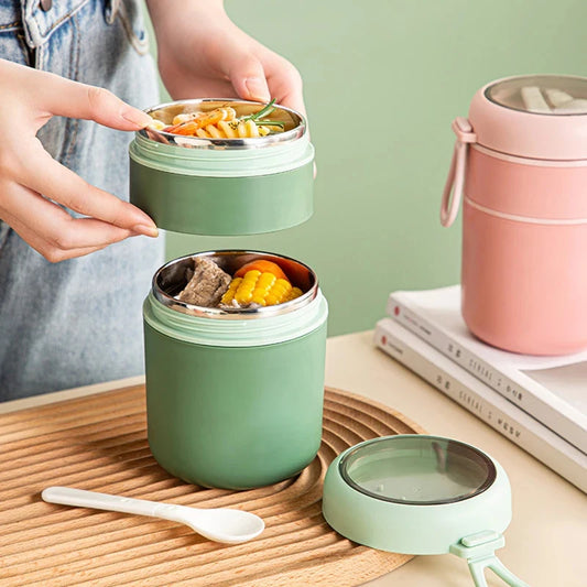 Stainless Steel Food Thermos Jar - Insulated Lunch Container